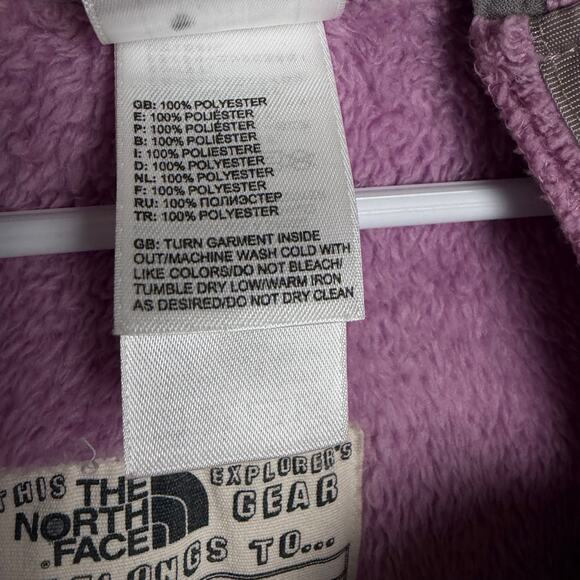 The North Face Full Body Buttery Fleece Bunting Suit Baby Size  6-12 Months - Picture 6 of 9